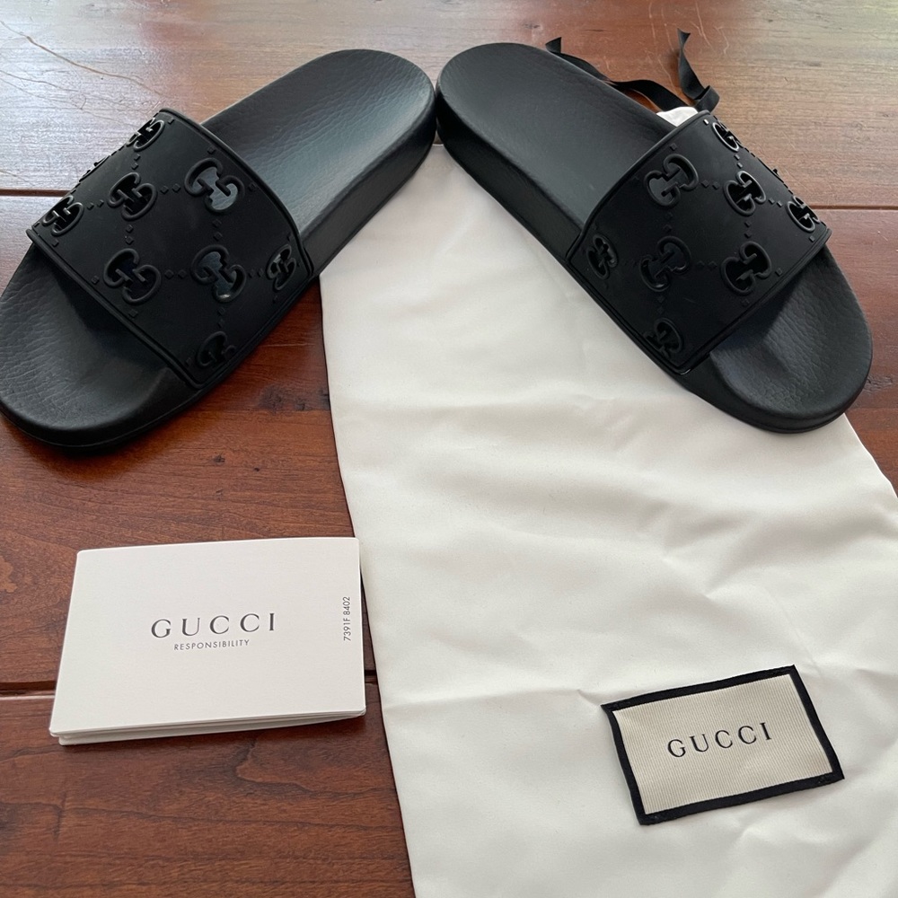Authentic Gucci slides